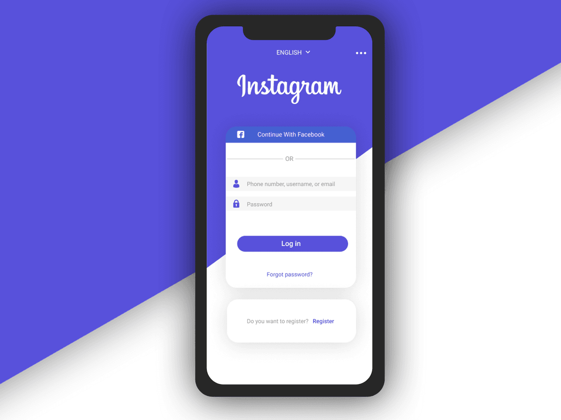 Android Authentication UI project preview